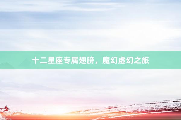 十二星座专属翅膀，魔幻虚幻之旅